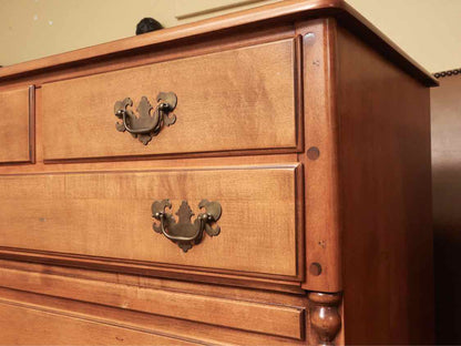 Vermont Winooski Inc  Solid Rock Maple 5 Over 2 Drawer Chest