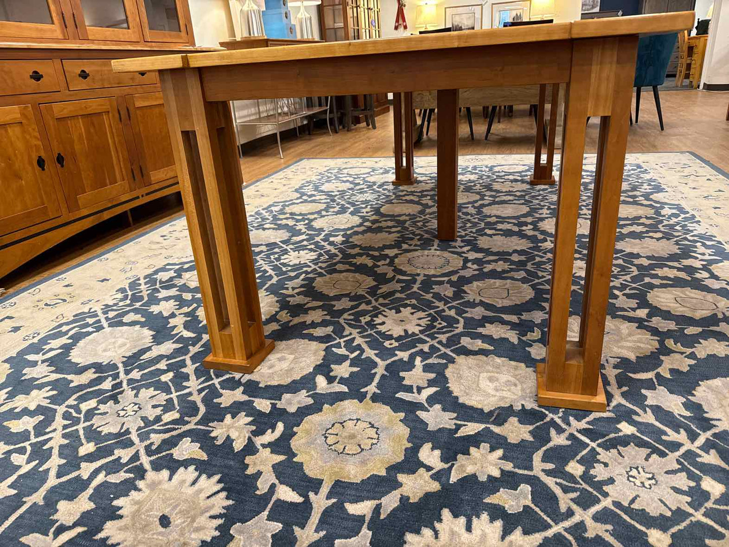 Mastercraft Cherry Mission-Style Table & 6 Chair Set