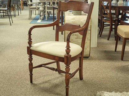 Nichols & Stone Cherry Dining Table & Set of 8 Chairs