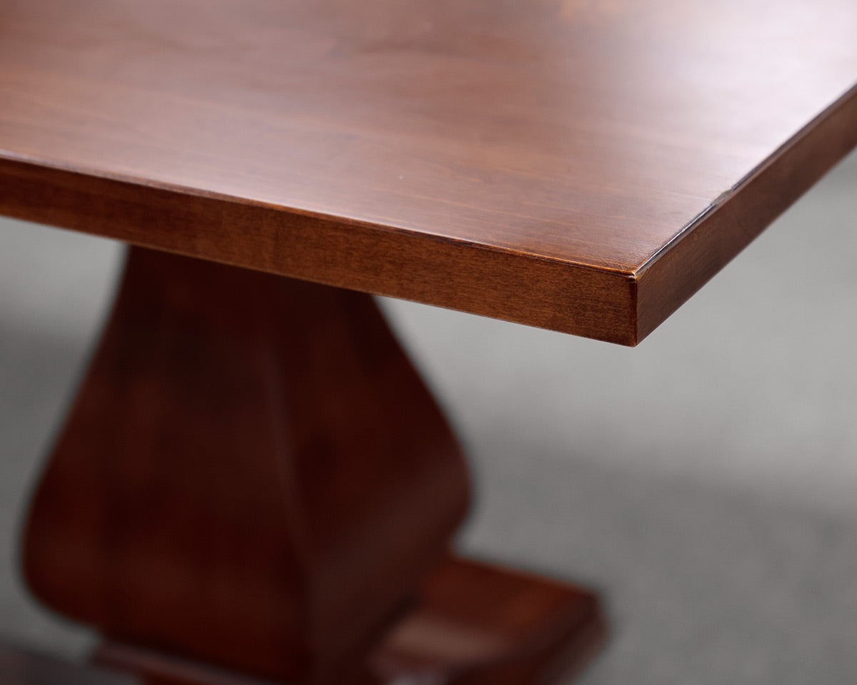 Ethan Allen Double Pedestal Dining Table