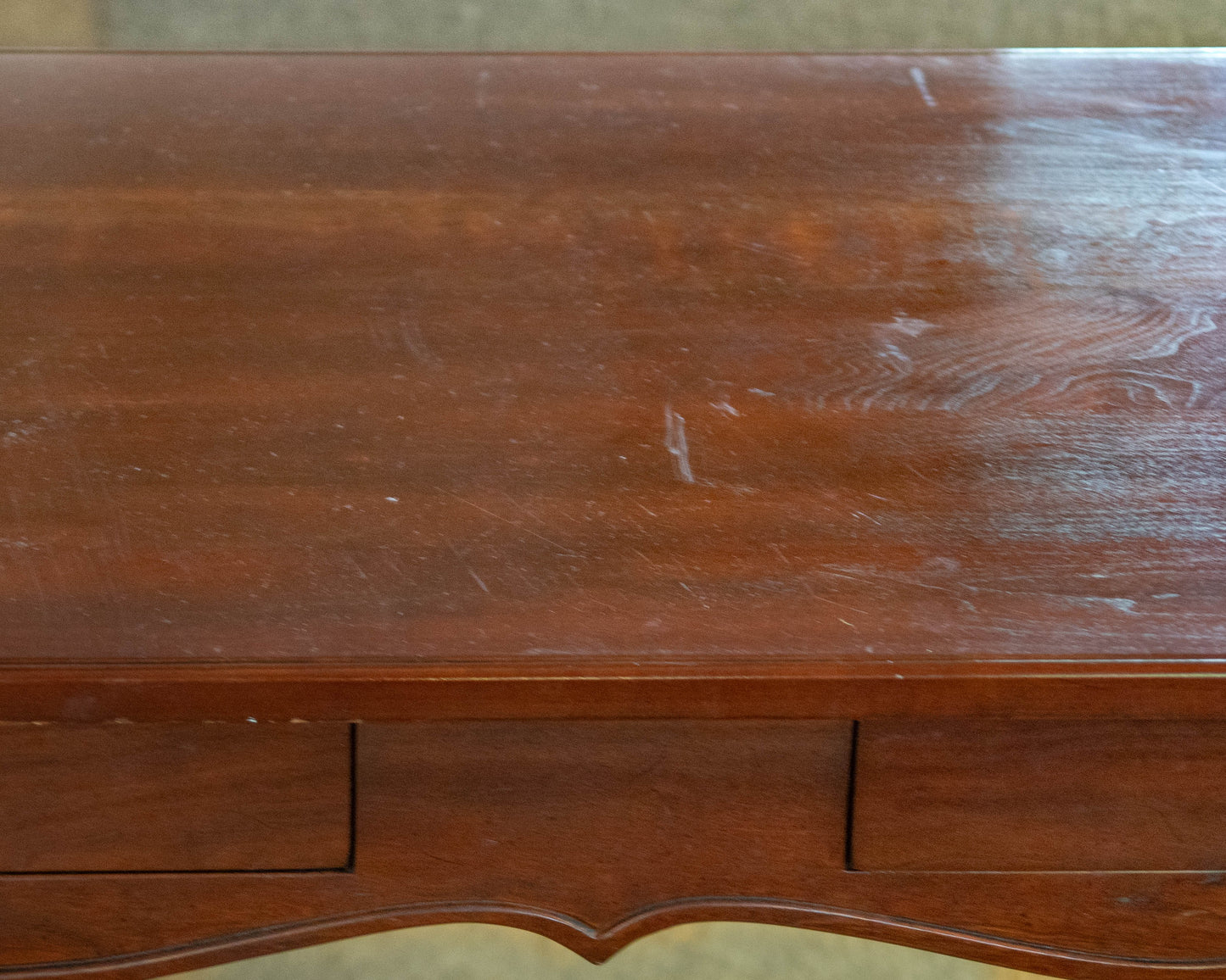Wright Talbot Company French Provincial 2 Drawer Writting Desk