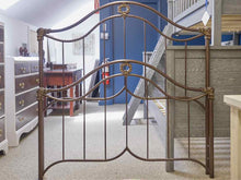 Iron Full Bed in Espresso Tone Finish