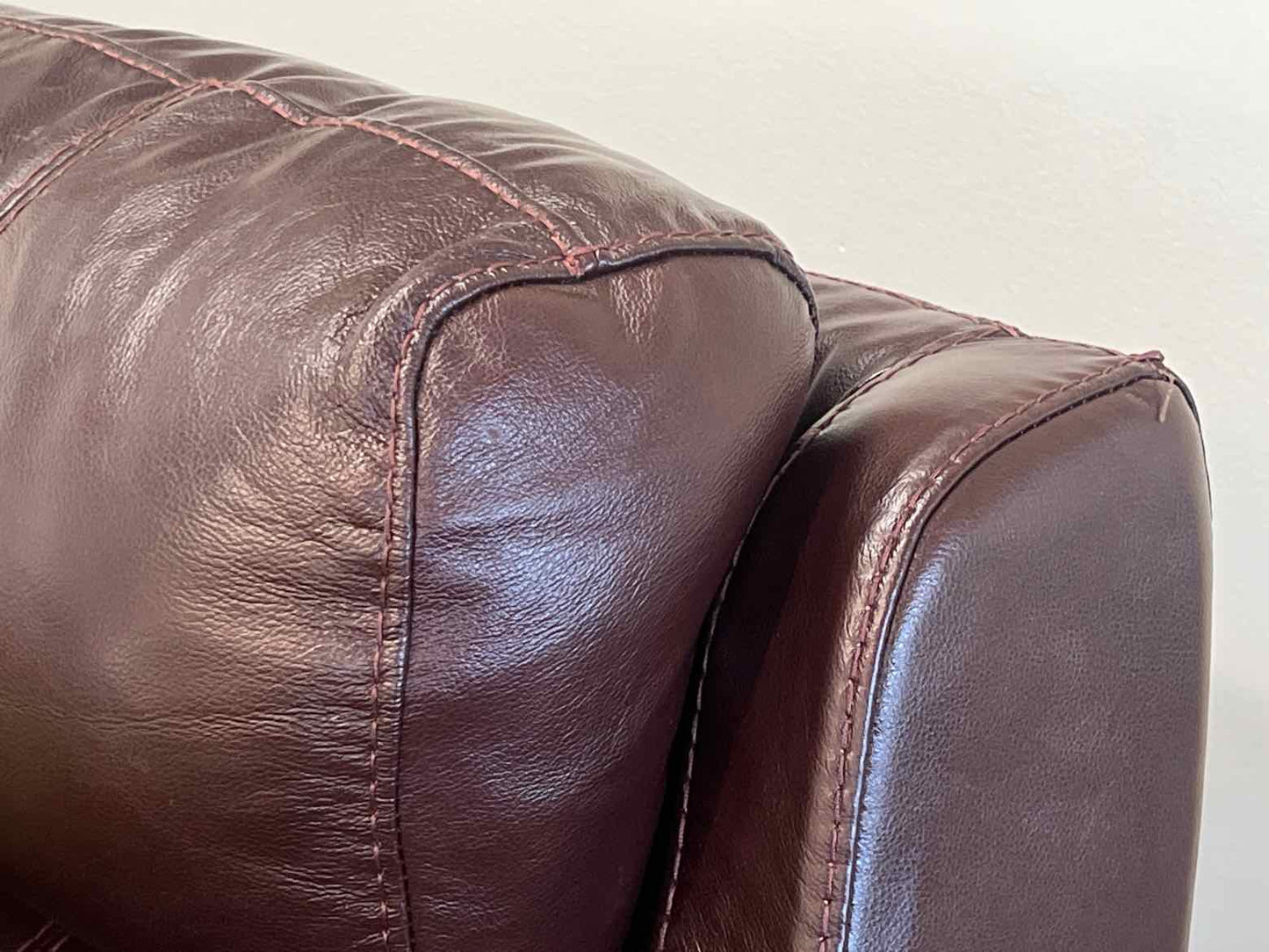 Power Reclining Leather Sectional