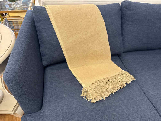 Pottery Barn Throw in Camel