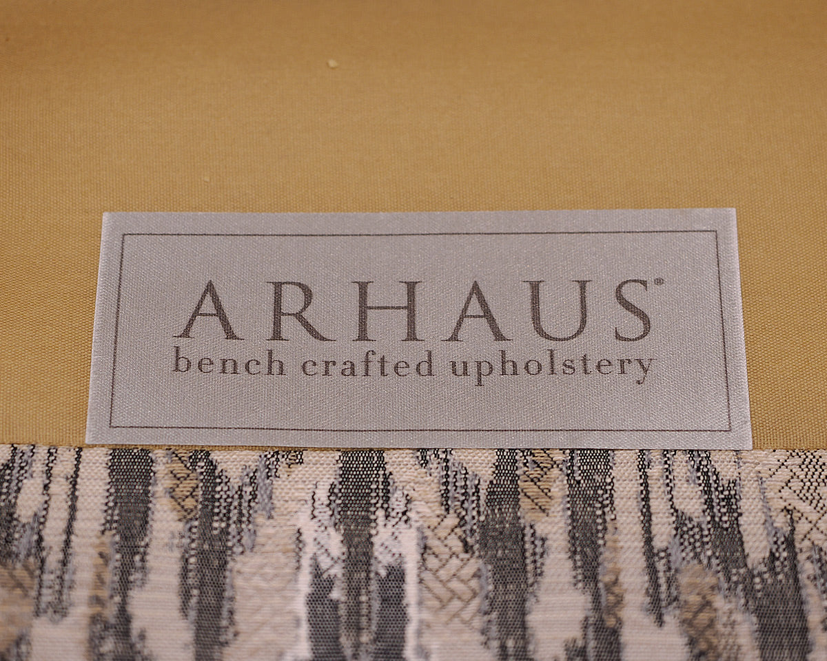 Arhaus Upholstered Chair and Ottoman