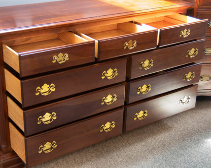 Colonial Furniture Co Dark Cherry Dresser