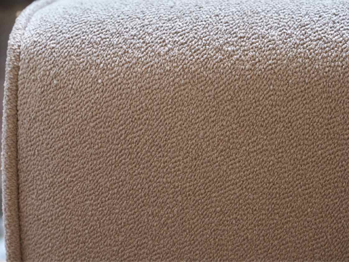 West Elm Ivory Upholstered Full Platform  Bed