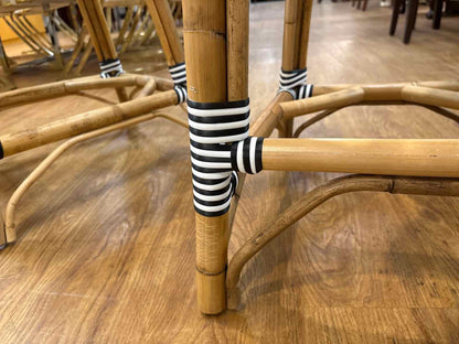 Pair of Serena & Lily 'Riviera' Highback Counter Stools