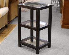 Restoration Hardware Hutton Open Display Table in Black