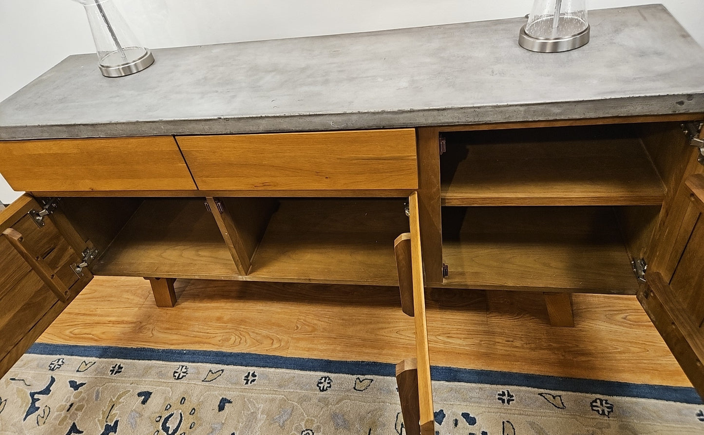 Broyhill Contemporary Sideboard with Stone Top