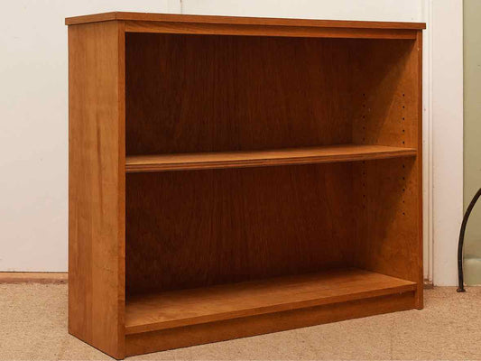 Oak Bookcase with 2 Adjustable Shelf