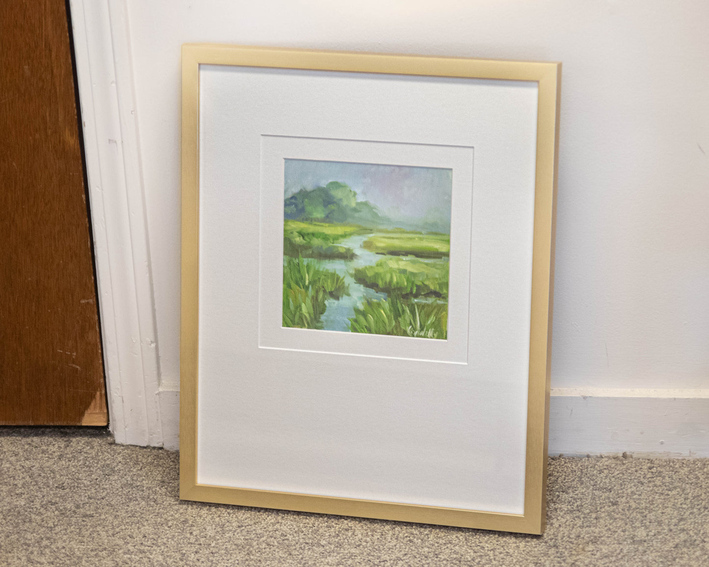 'Marshes 1' Framed Giclee