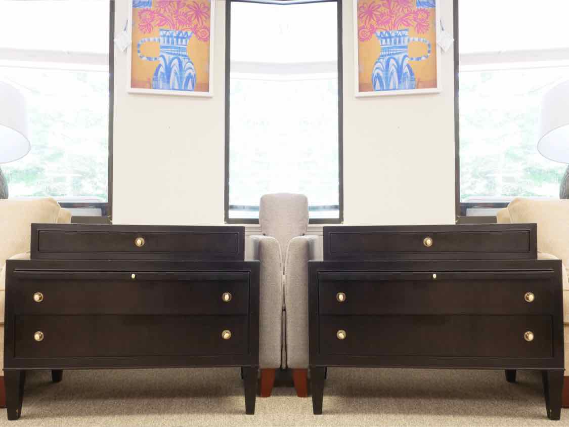 Pair of Barbara Barry for Baker Bedside Chests