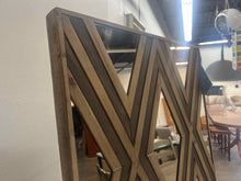 Floor Mirror w/ Wood Accents