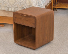 Pair of RH Santiago Open Nightstands in Walnut Finish