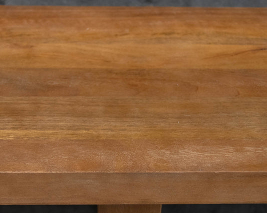 Pottery Barn Reed 84" Grand Console in Antique Umber Finish