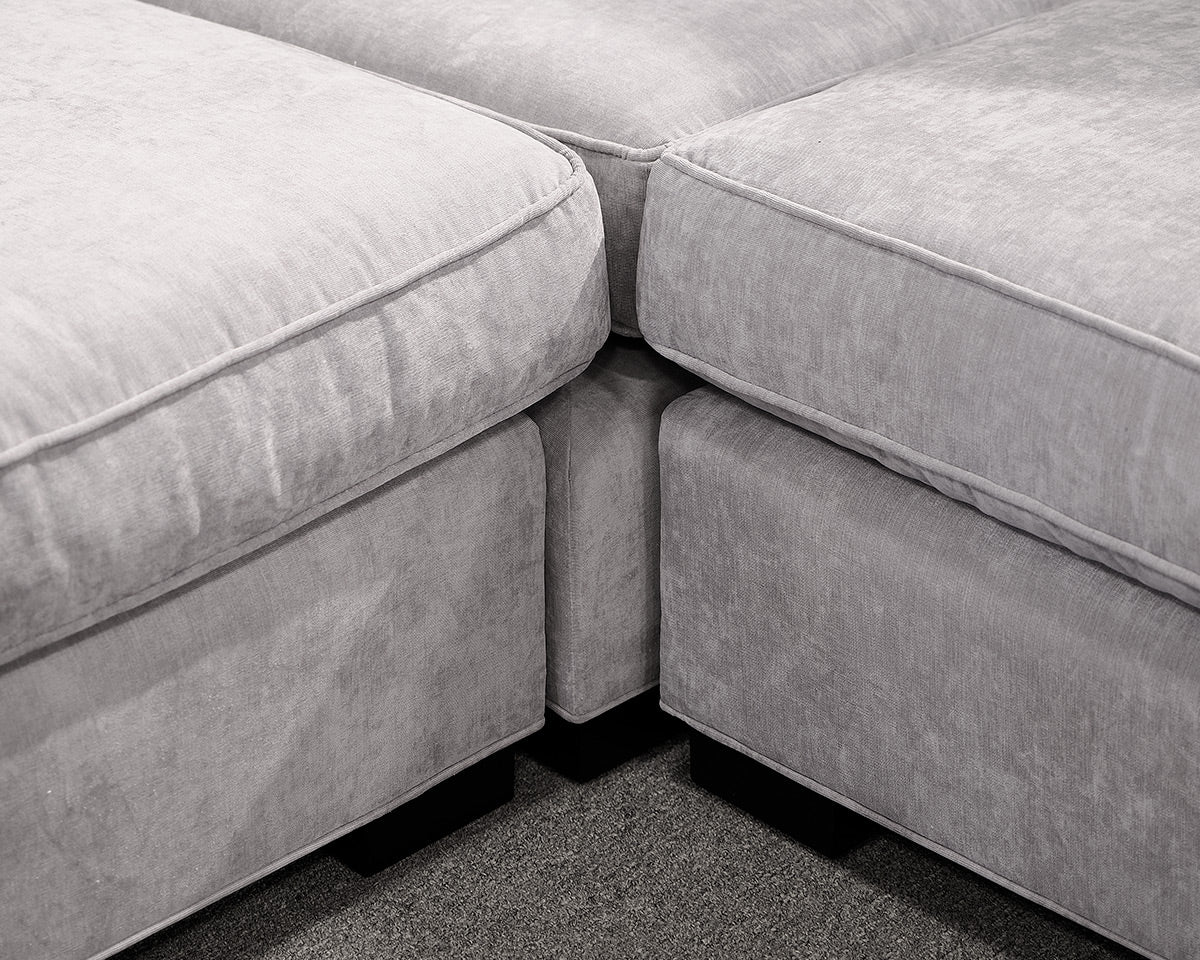 Mitchell Gold + Bob Williams Velvet Sectional