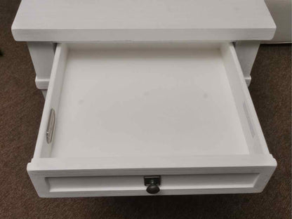 Pair of Tommy Bahama by Lexington Coastal White Finish Side Tables