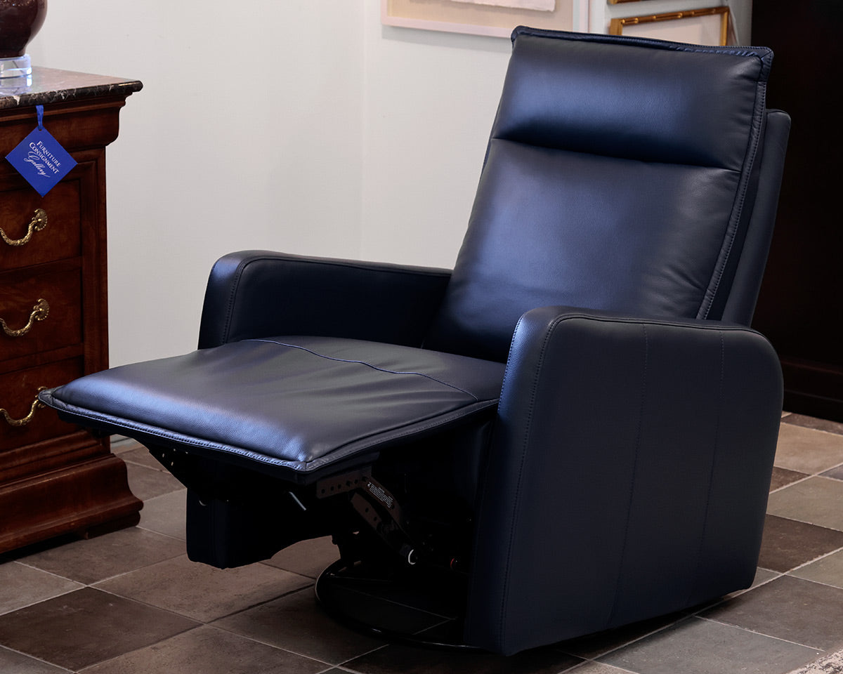 Barcalounger Navy Blue Recliner