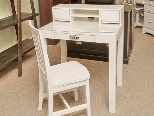 Pottery Barn Kids  'Morgan'  Ivory Finish  Writing Desk & Hutch