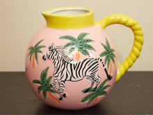 Ceramic Zebra Pitcher