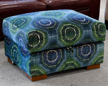 Custom Upholstered Storage Ottoman