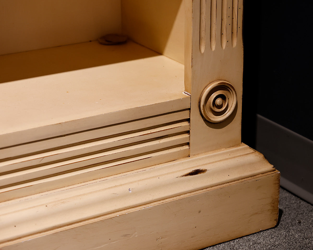 Domain Creme Neo-classical Style Bookcase