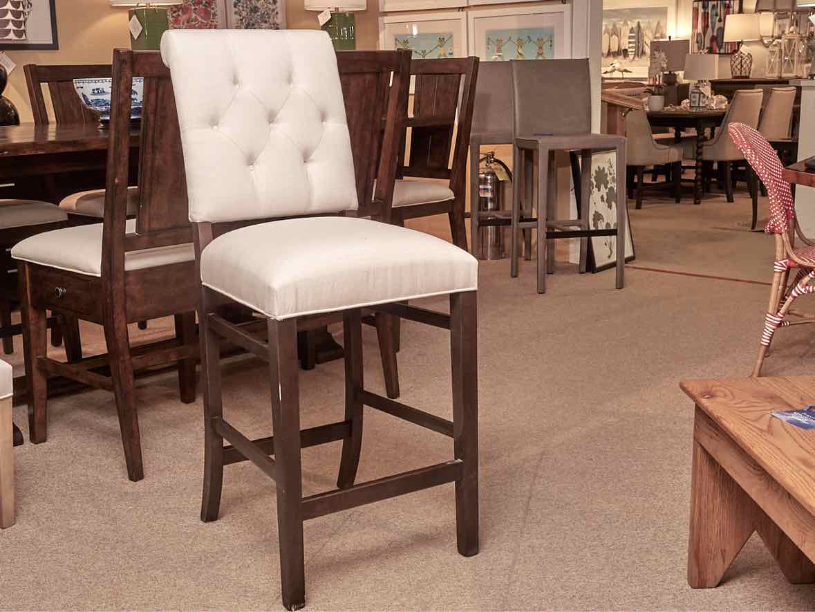 Gat Creek Berwyn Bar Stool in Maple with Classic Stout  Leg Finish
