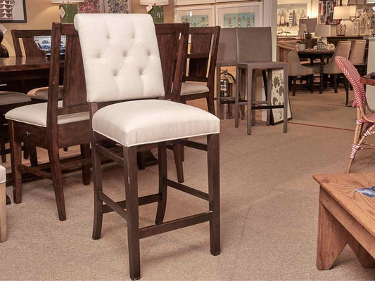 Gat Creek Berwyn Bar Stool in Maple with Classic Stout  Leg Finish