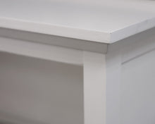 White 4 Shelf Bookcase