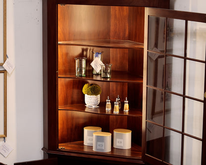Henkel Harris Cherry Corner China Cabinet