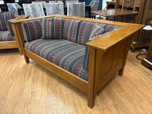 Stickley 'Prairie' Loveseat in Oak