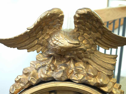 Antique Federal Convex Eagle Mirror