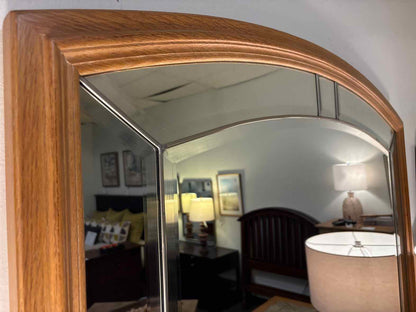 Thomasville 'Eastlake' Washed Oak Triple Dresser & Mirror