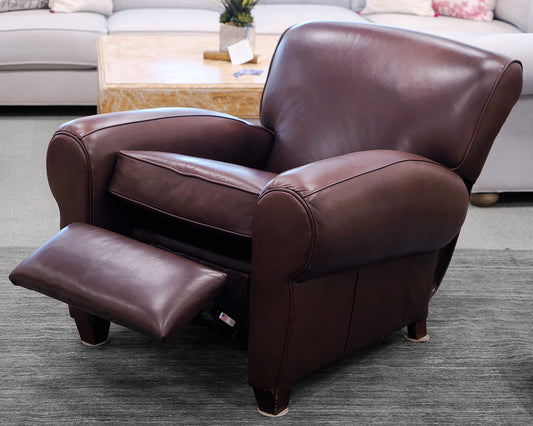 Brown Leather Barcalounger Recliner