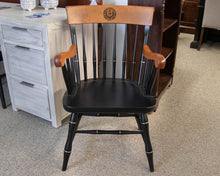 Maple & Black Arm College Office Chair