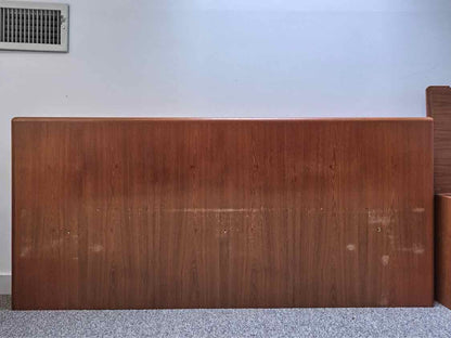 Mid-Century Modern Style Queen Bed in Teak