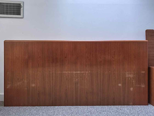 Mid-Century Modern Style Queen Bed in Teak