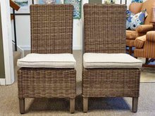 Pair of Seagrass Dining Chairs