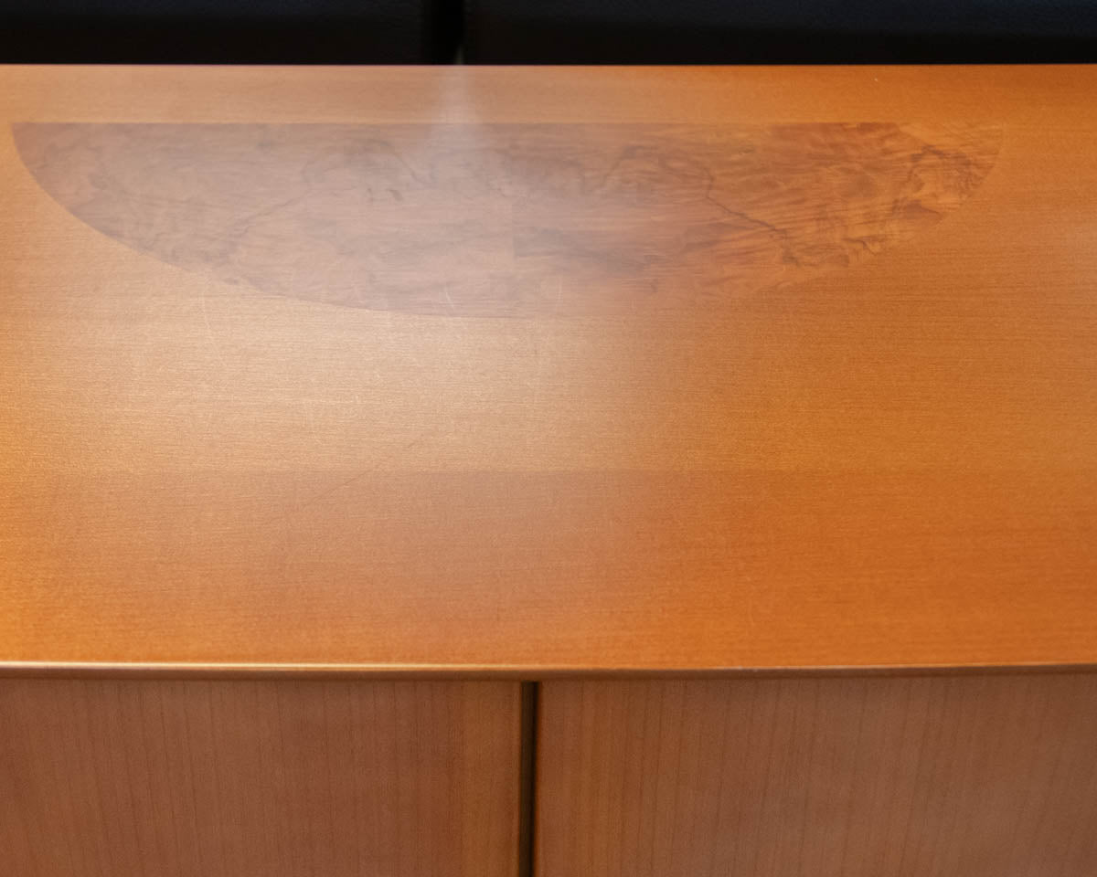 Birch Art Deco Style Server