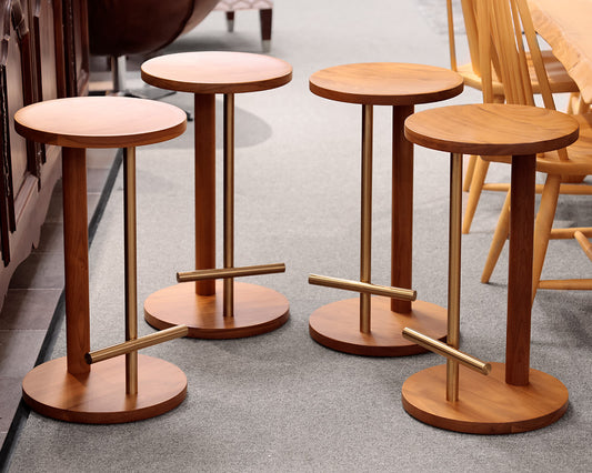 Set of 4 Herman Miller "Spot Stool" Counter Stools