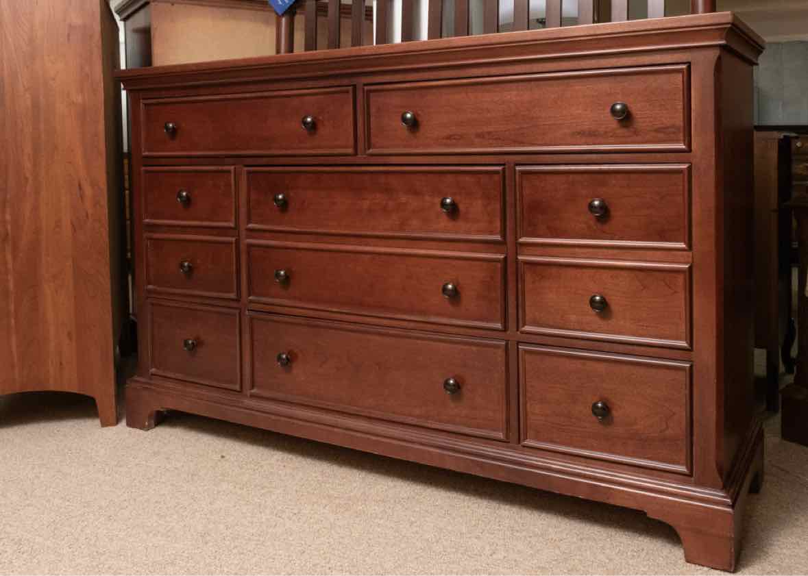Vaughn Bassett Cherry  5 Drawer  Chest