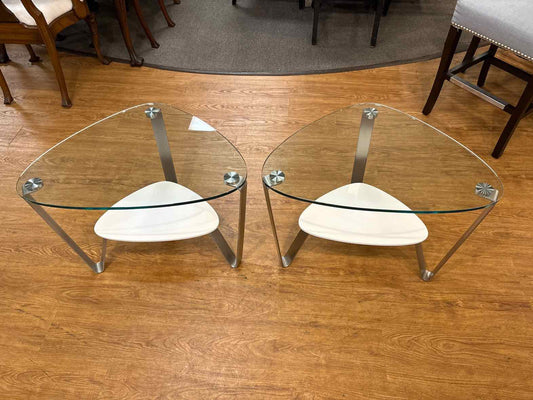 BDI 'Dino' Triangular Side Table