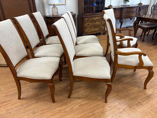 Set of 8 Ethan Allen Dining Chairs