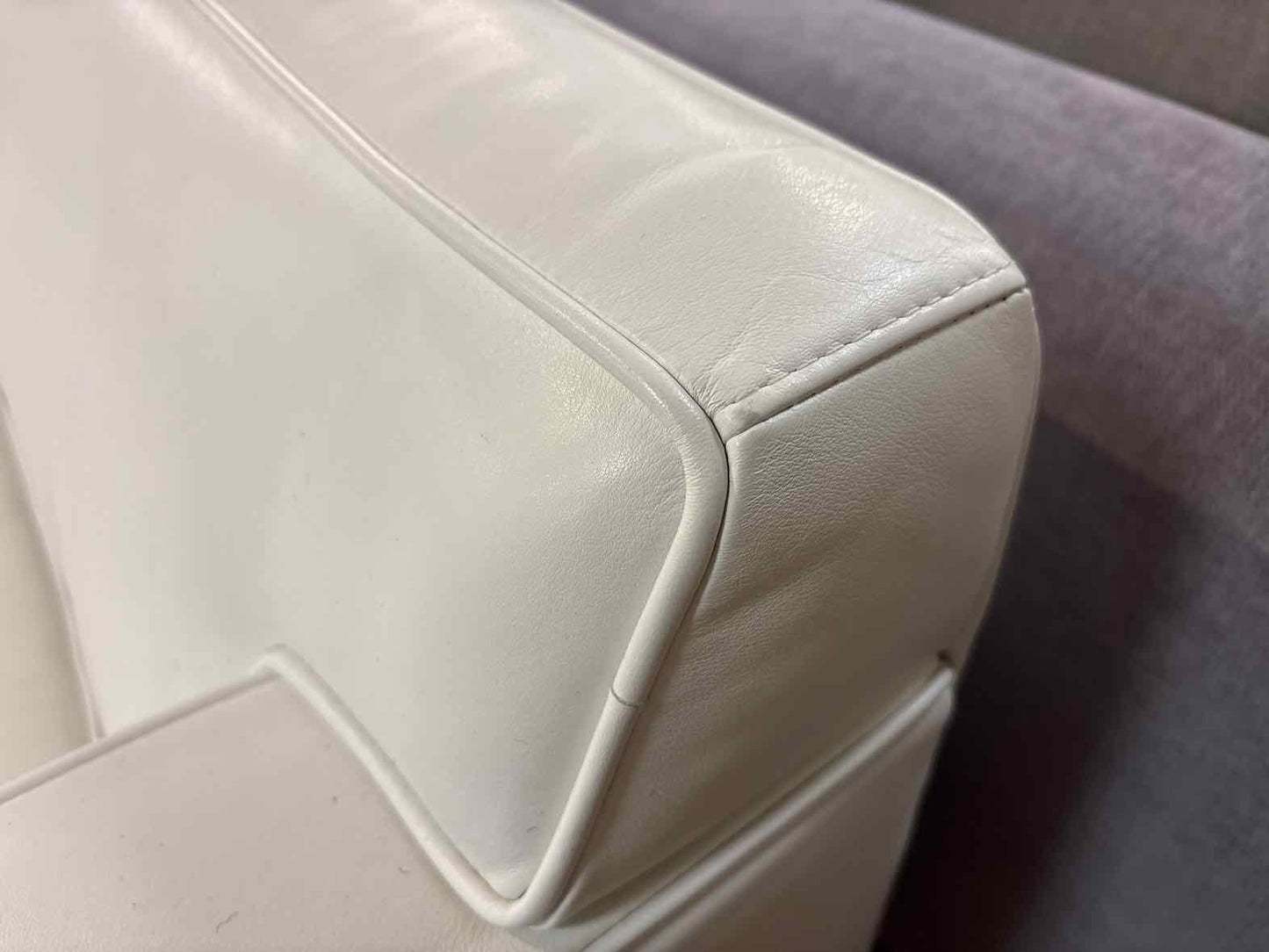 DWR 'Theater' Leather Sofa