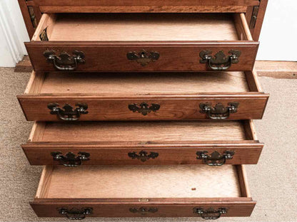 Maddox Cherry Drop Front Secretary Writing Desk