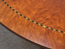 Henredon Regency 60" Round 4 Column Pedestal Dining Table