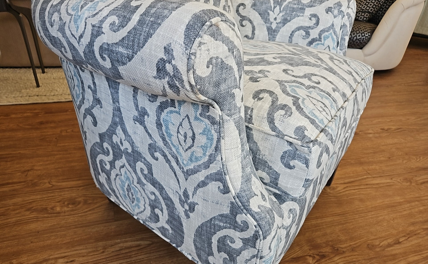 Boston Interiors 'Gretchen' Arm Chair and Ottoman