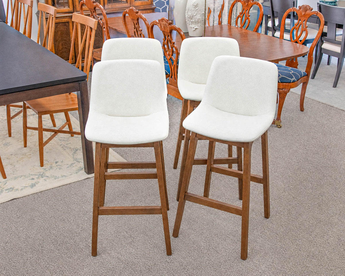 Set of Four Thorvald Design 'Clair' Bar Stools