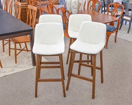 Set of Four Thorvald Design 'Clair' Bar Stools